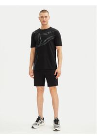 BOSS T-Shirt Beetle 50542048 Czarny Regular Fit. Kolor: czarny. Materiał: bawełna #5