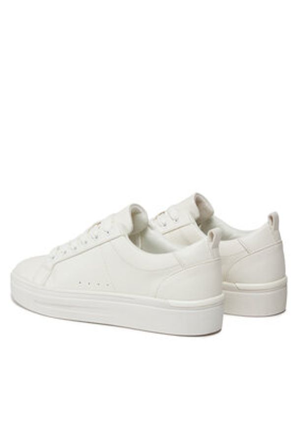 Aldo Sneakersy Meadow 13388407 Biały. Kolor: biały. Materiał: skóra