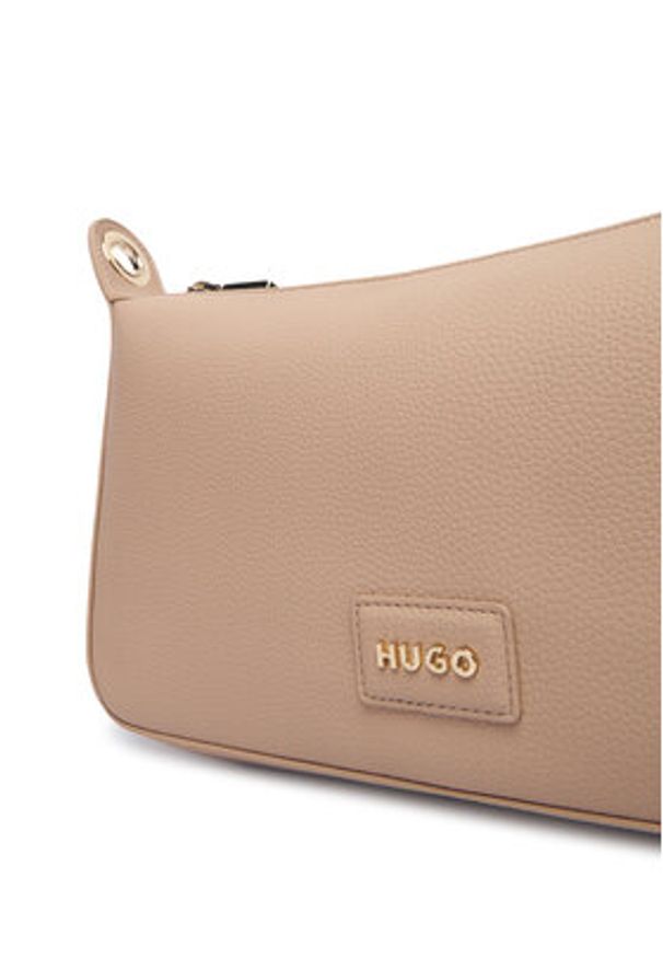 Hugo - HUGO Torebka 50557850 Brązowy. Kolor: brązowy. Materiał: skórzane