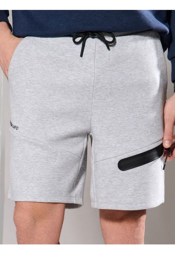 Sinsay - Szorty dresowe - szary. Kolor: szary. Materiał: dresówka