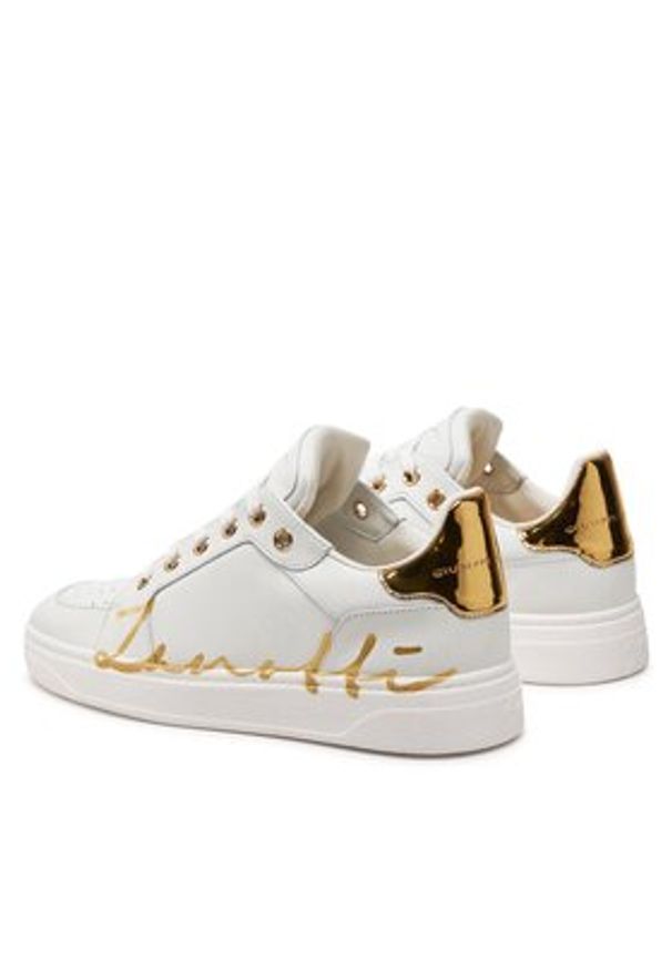 Giuseppe Zanotti Sneakersy RM40006 Biały. Kolor: biały. Materiał: skóra