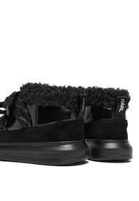 Karl Lagerfeld - KARL LAGERFELD Śniegowce Kapri Kosi KL44525 Czarny. Kolor: czarny. Materiał: materiał #5