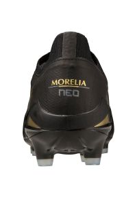 Buty piłkarskie Mizuno Morelia Neo Iv Beta Elite Md M P1GA234250 czarne. Zapięcie: sznurówki. Kolor: czarny. Materiał: skóra. Szerokość cholewki: normalna. Sport: piłka nożna #4