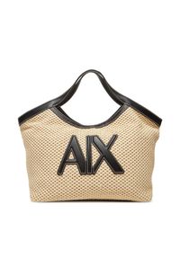 Torebka Armani Exchange. Kolor: beżowy