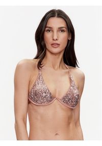 Guess Góra od bikini E3GJ01 KBMV0 Różowy. Kolor: różowy. Materiał: syntetyk