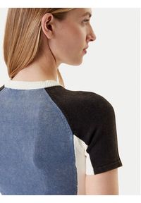 Guess Sweter W5YR44 Z2YJ2 Granatowy Regular Fit. Kolor: niebieski. Materiał: wiskoza #5