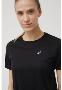 Asics t-shirt do biegania Katakana kolor czarny. Kolor: czarny. Materiał: poliester, dzianina. Długość: długie #3