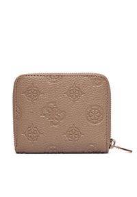 Guess Mały Portfel Damski Cresidia II Slg SWPD98 88137 Brązowy. Kolor: brązowy. Materiał: skóra