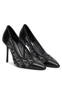 Karl Lagerfeld - KARL LAGERFELD Czółenka Sarabande KL30906A Czarny. Kolor: czarny. Materiał: skóra #5