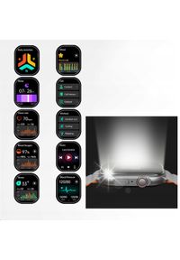 Smartwatch Imiki Smartwatch IMIKI SF1 2,01" Frame Pro SMART zegarek SPORTOWY do biegania. Rodzaj zegarka: smartwatch. Styl: sportowy #1