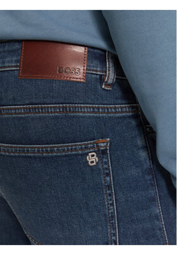 BOSS - Boss Jeansy Delaware 50526951 Niebieski Slim Fit. Kolor: niebieski