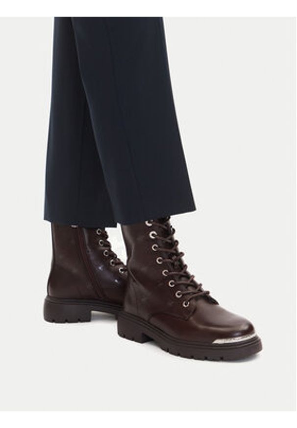 Beverly Hills Polo Club Trzewiki CEO-HY62382-1 Brązowy. Kolor: brązowy. Materiał: materiał