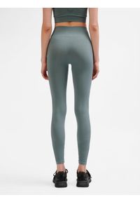 Legginsy sportowe dla kobiet Hummel. Kolor: zielony, szary, wielokolorowy. Materiał: tkanina. Sport: fitness #2