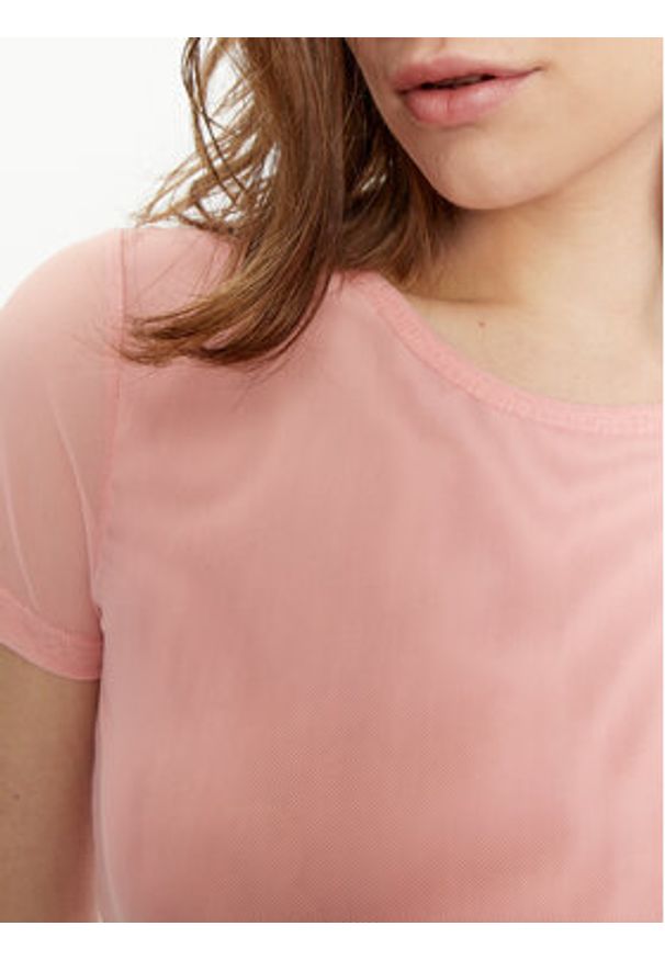 Marella T-Shirt Zulia 2413971014 Koralowy Regular Fit. Kolor: pomarańczowy. Materiał: syntetyk