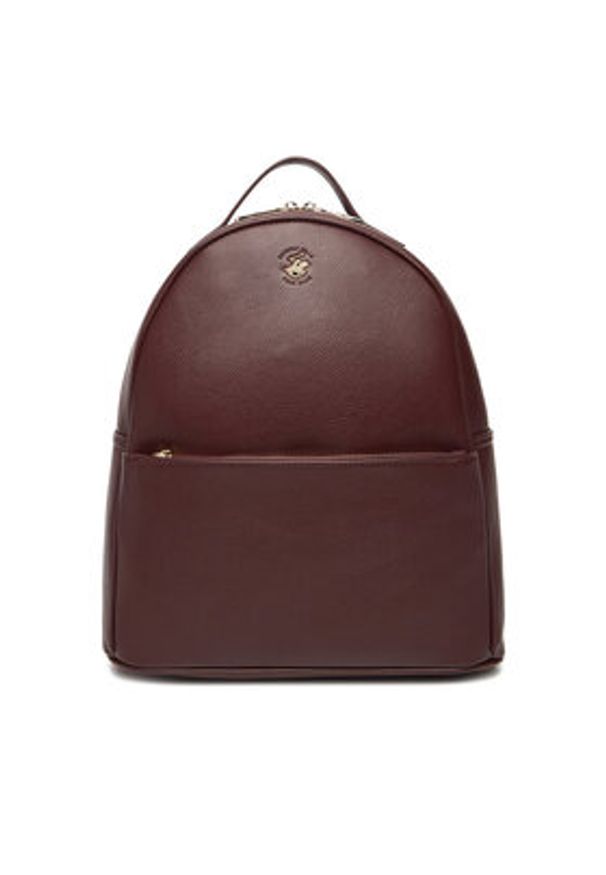 Beverly Hills Polo Club Plecak C-BHPC-L-006-08 Bordowy. Kolor: czerwony. Materiał: materiał