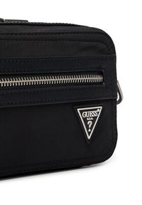 Guess Saszetka HMBENY P6250 Czarny. Kolor: czarny. Materiał: materiał #5