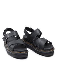 Dr. Martens Sandały Voss II 26799001 Czarny. Kolor: czarny. Materiał: skóra