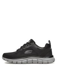 skechers - Skechers Sneakersy Track Broader 232698/BKCC Czarny. Kolor: czarny. Materiał: materiał #7
