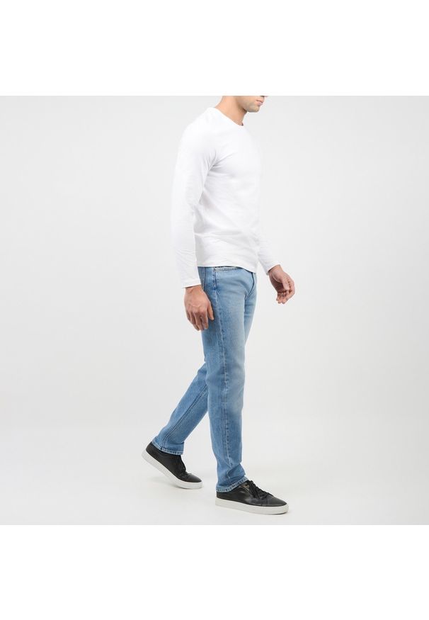 Lee - LEE DAREN ZIP FLY MĘSKIE SPODNIE JEANSOWE MID SOHO L707MWKP 112144397