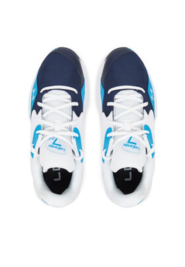 Under Armour Sneakersy UA Lockdown 7 Low 3027646 Niebieski. Kolor: niebieski. Materiał: materiał