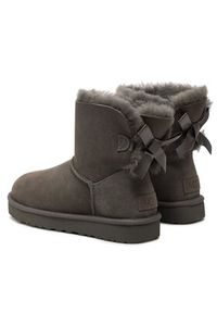 Ugg Śniegowce W Mini Bailey Bow II 1016501 Szary. Kolor: szary. Materiał: skóra #5