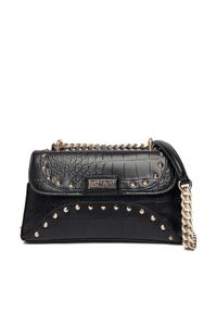 Just Cavalli Torebka 79RA4BF5 ZSB96 Czarny. Kolor: czarny. Materiał: skórzane