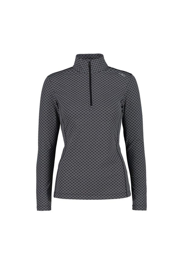 Golf damska narciarska CMP 31L1026. Okazja: na co dzień. Typ kołnierza: golf. Kolor: szary. Styl: casual, sportowy. Sport: golf, narciarstwo