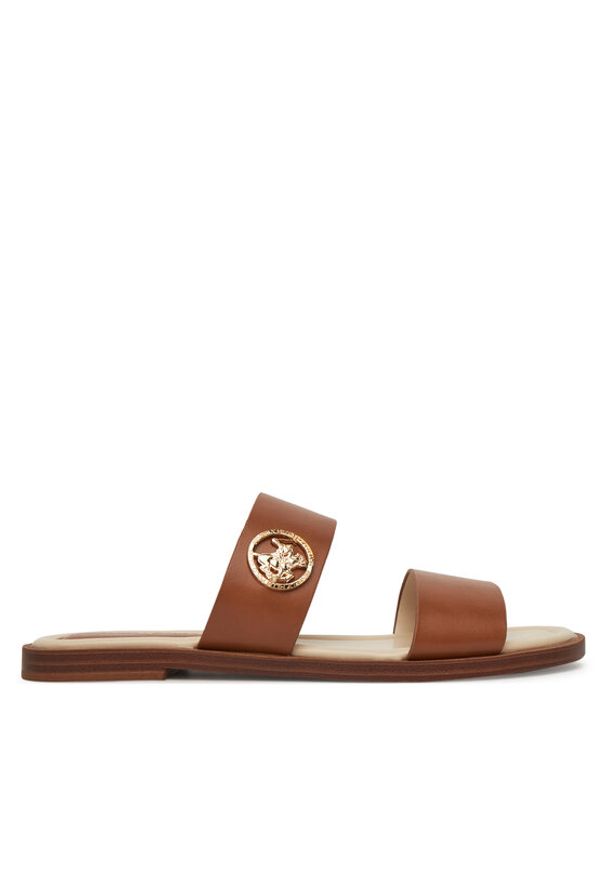 Beverly Hills Polo Club Klapki CEO-HY58110-1 Brązowy. Kolor: brązowy. Materiał: materiał