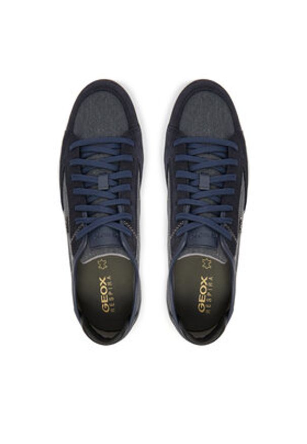 Geox Sneakersy U Walee A U022CA 0NB22 C4002 Granatowy. Kolor: niebieski. Materiał: materiał