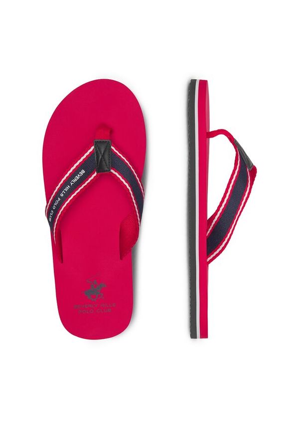 Japonki Beverly Hills Polo Club. Kolor: czerwony