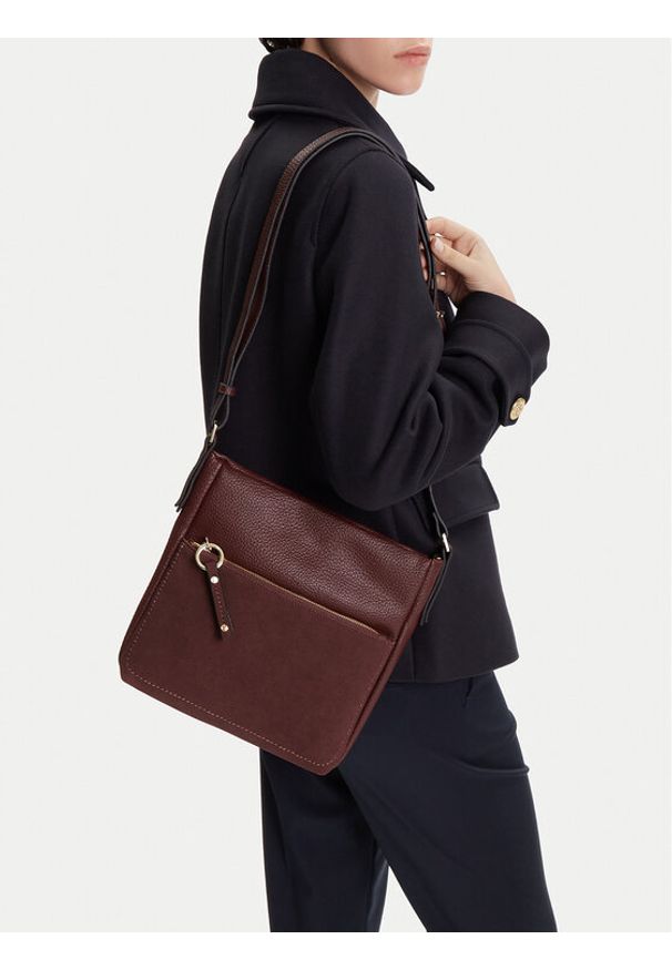 Lasocki Torebka C-LSK-K-062-06 Bordowy. Kolor: czerwony