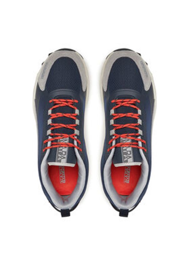 Napapijri Sneakersy Vortec NP0A4IQX Granatowy. Kolor: niebieski. Materiał: materiał