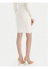 Marciano Guess Spódnica ołówkowa 5BGD00 5661Z Écru Slim Fit. Materiał: syntetyk #5