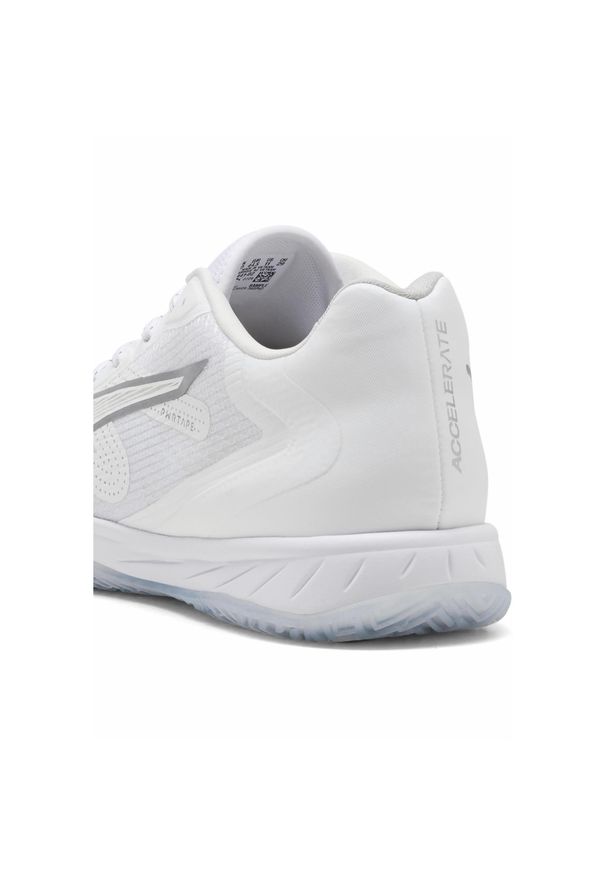 Puma - Buty do piłki ręcznej unisex Accelerate Turbo 4 PUMA. Kolor: biały, wielokolorowy, szary
