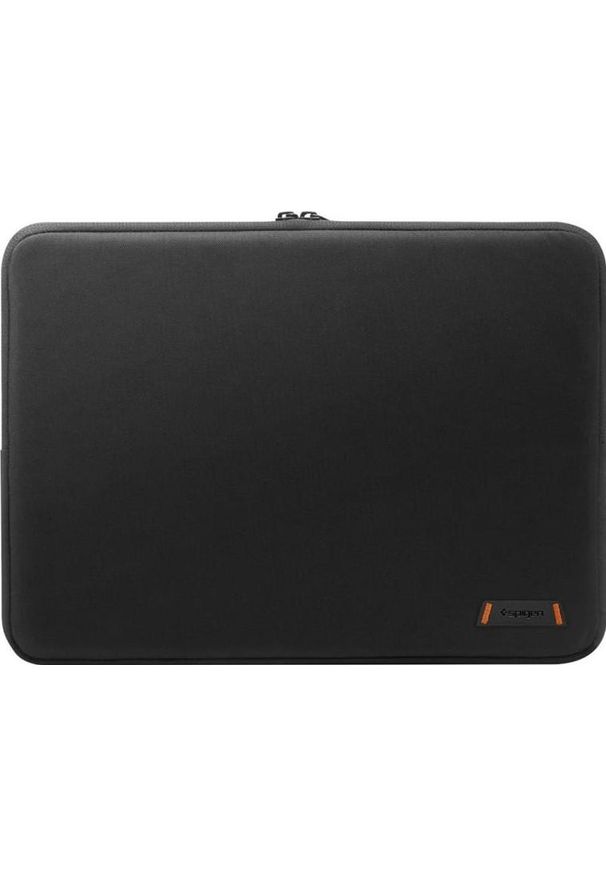 SPIGEN - Pokrowiec Spigen Basic Laptop Pouch15''–16'' czarny. Kolor: czarny. Materiał: materiał, nylon. Styl: elegancki, casual