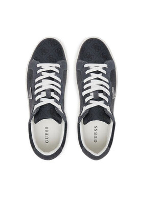 Guess Sneakersy FMTTO3 ELL12 Szary. Kolor: szary. Materiał: skóra