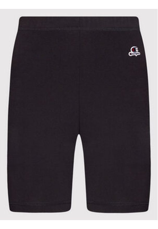 Champion Kolarki 114940 Czarny Slim Fit. Kolor: czarny. Materiał: bawełna