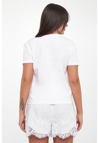 Twinset Milano - T-shirt damski z broszką TWINSET #3