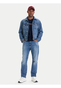 Tommy Jeans Kurtka jeansowa Ryan DM0DM23003 Niebieski Regular Fit. Kolor: niebieski. Materiał: bawełna #4