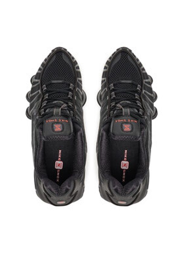 Nike Sneakersy Shox Tl AR3566 002 Czarny. Kolor: czarny. Materiał: materiał