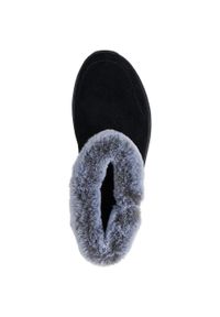 skechers - Buty Skechers On-the-go Encore - Snow-cappe, Kobiety. Kolor: czarny. Materiał: materiał, zamsz. Sport: fitness