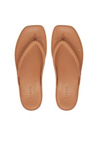 Japonki Crocs. Kolor: brązowy