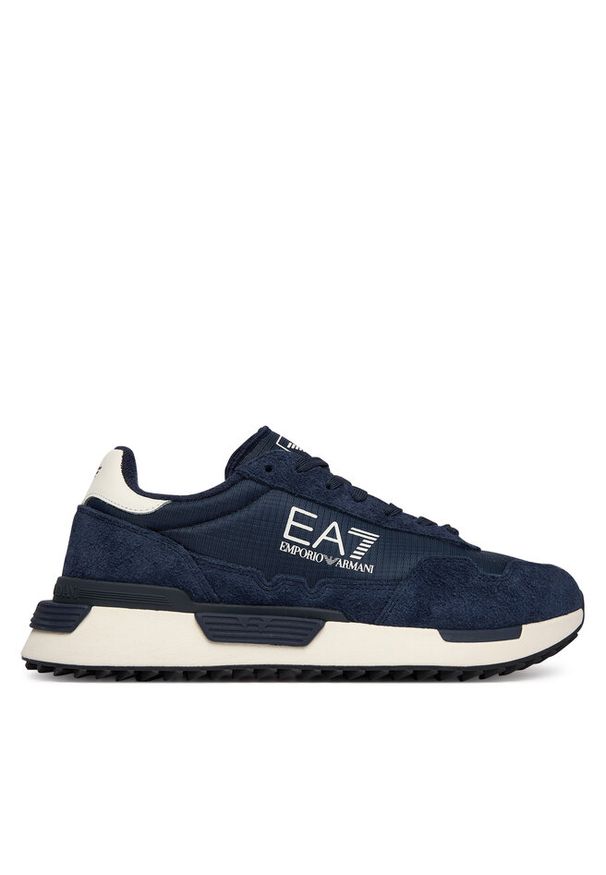 Sneakersy EA7 Emporio Armani. Kolor: niebieski
