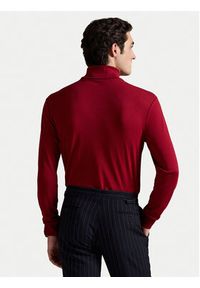 Polo Ralph Lauren Golf 710760126013 Bordowy Regular Fit. Typ kołnierza: polo, golf. Kolor: czerwony. Materiał: bawełna #9