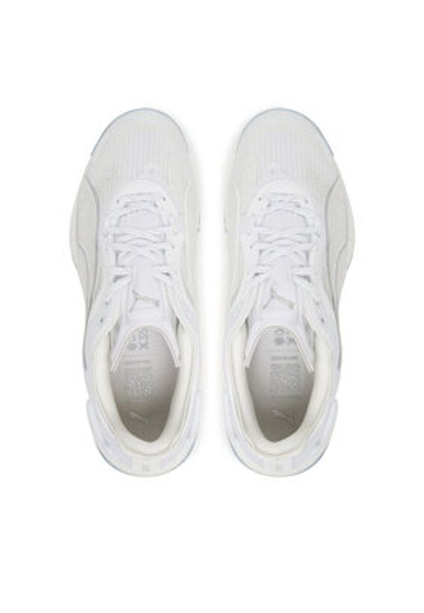 Puma Buty halowe Accelerate Nitro Sqd 4 108440 02 Biały. Kolor: biały. Materiał: materiał