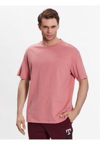 outhorn - Outhorn T-Shirt TTSHM453 Różowy Regular Fit. Kolor: różowy. Materiał: bawełna