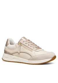 Geox Sneakersy D Bulmya D65NQB 05422 C5322 Beżowy. Kolor: beżowy. Materiał: skóra #5