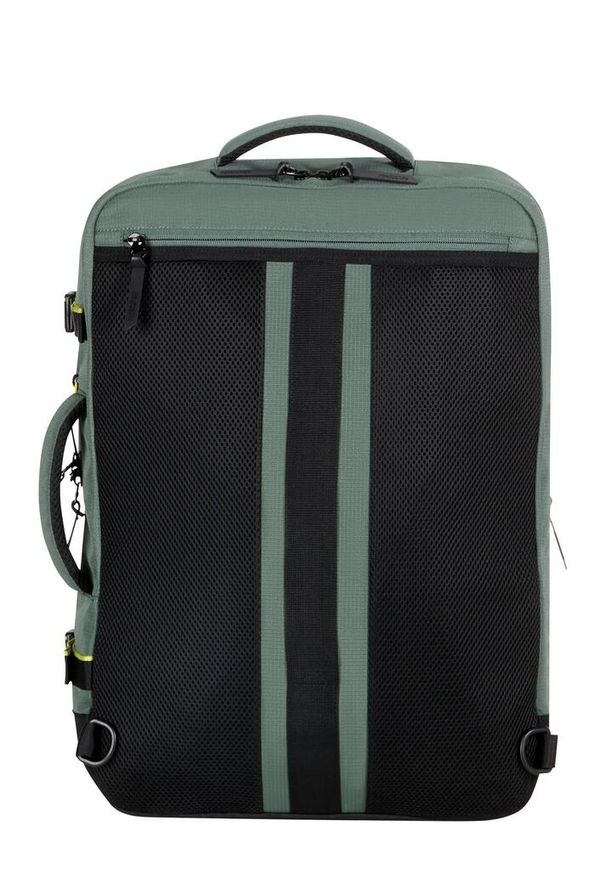 AMERICAN TOURISTER - Plecak podróżny do samolotu American Tourister Take2cabin L - dark forest. Kolor: zielony