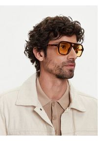 Jack & Jones - Jack&Jones Okulary przeciwsłoneczne Jackay 12273558 Brązowy. Kolor: brązowy #3