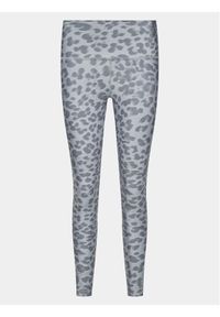 Athlecia Legginsy France W Printed Tights EA211407 Kolorowy Regular Fit. Materiał: syntetyk. Wzór: kolorowy